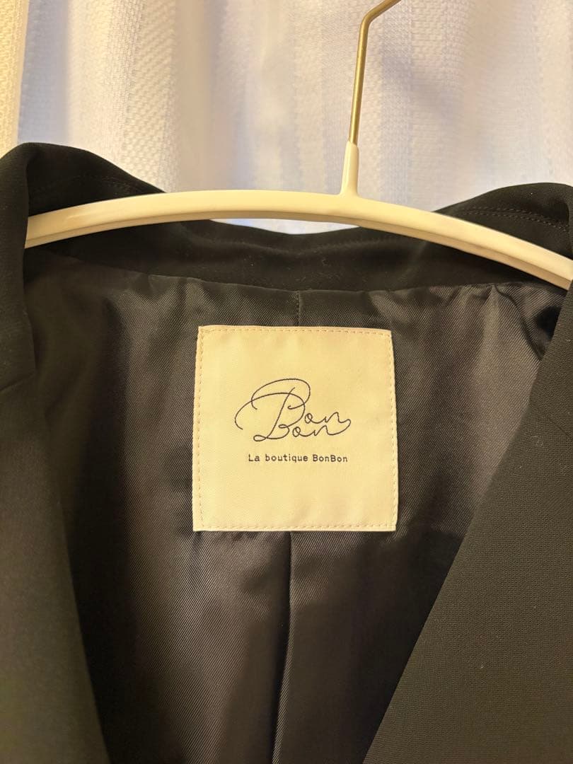 La boutique BonBon メタル釦ダブルジャケット