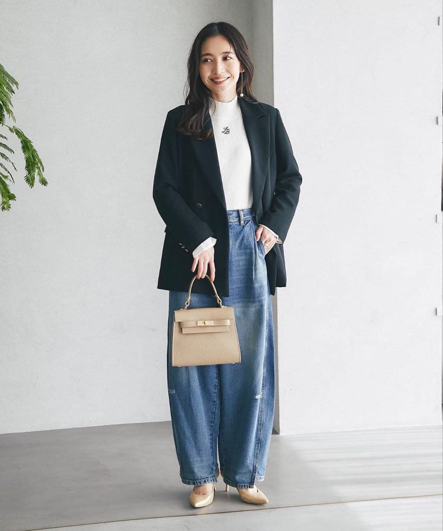 La boutique BonBon メタル釦ダブルジャケット