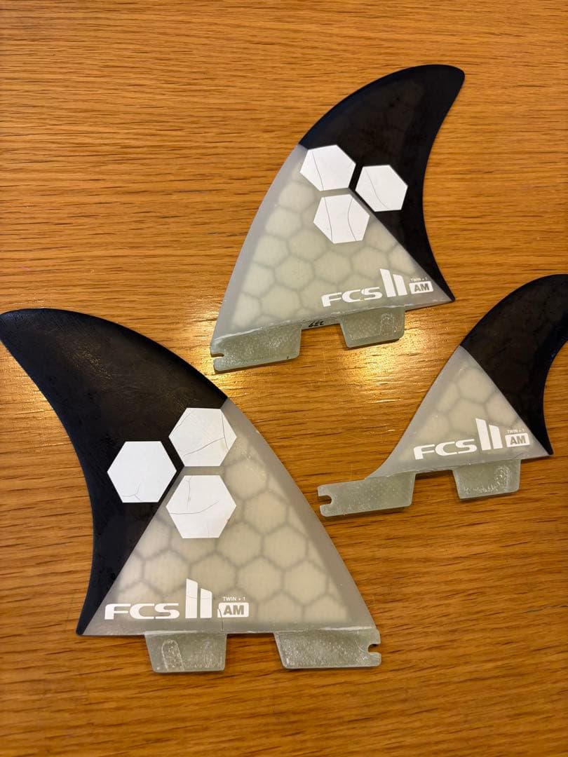 【早い者勝ち】FCS2 AM twin+1 ツインスタビ アルメリック フィン