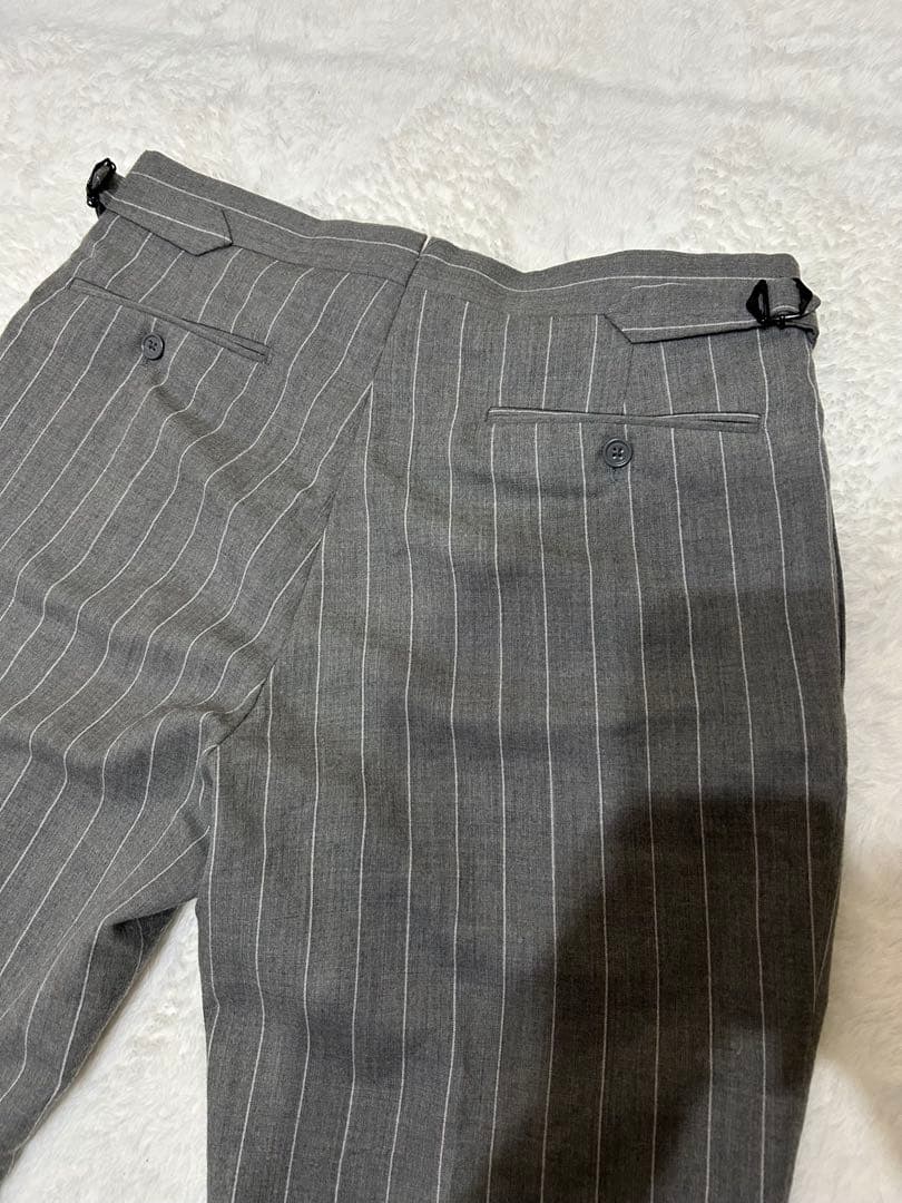 ラルフローレン パープルレーベル スラックス ストライプ パンツ