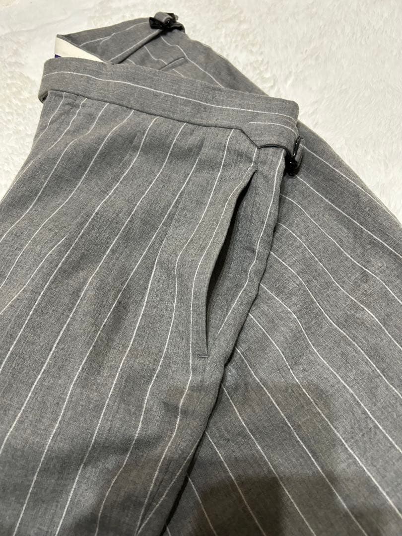 ラルフローレン パープルレーベル スラックス ストライプ パンツ