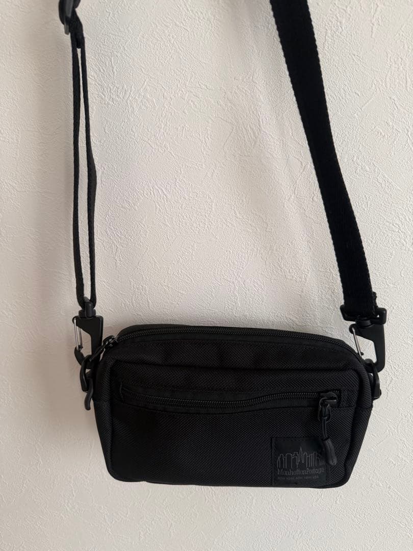 【干場】マンハッタンポーテージ ショルダーバッグ ブラックレーベル ミニバッグ