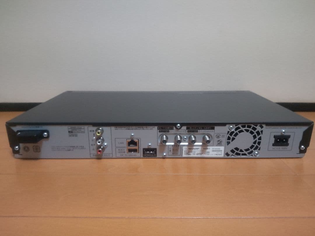 シャープ　AQUOS　BD―W1700 1TB プチメンテ済み