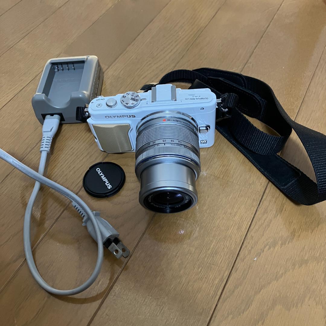 【中古】OLYMPUS PEN Lite E-PL5 ホワイト