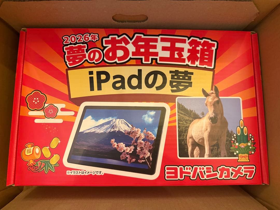 ヨドバシiPadの夢　2026年　新品iPad10世代　Wi-Fiモデル64GB