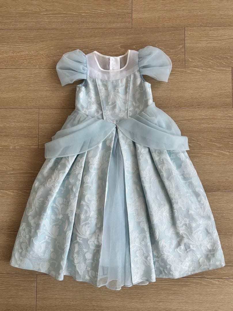 【ティアラ付き】110cm 17cmビビディバビディブティック シンデレラドレス