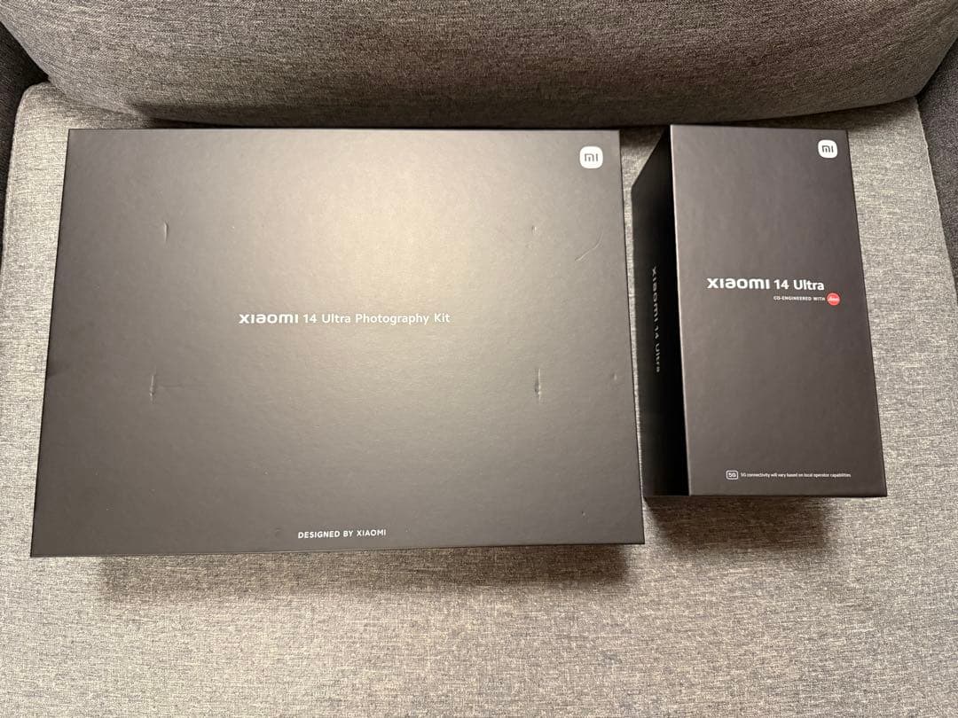 【値下げ中】Xiaomi 14 Ultra ブラック フォトグラフィーキット付き