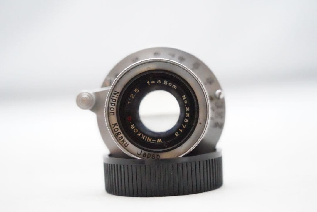 ☆作例あり☆ 日本光学 W ニッコール C 3.5㎝ F=2.5 L39マウント