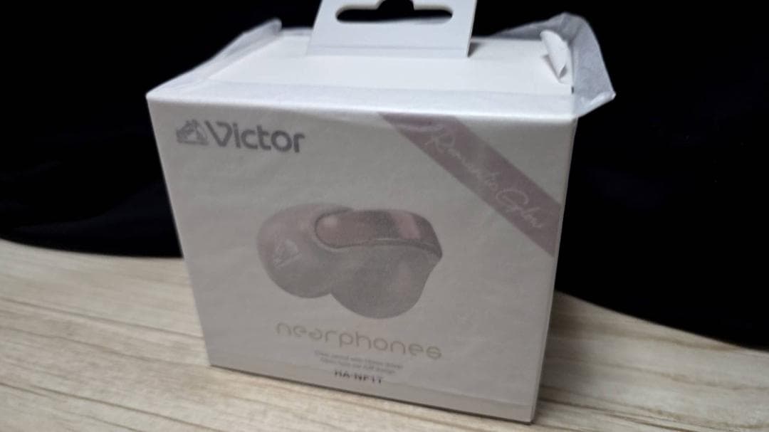 Victor HA-NP1T ワイヤレス イヤホン イヤーカフ 型 サンドピーチ