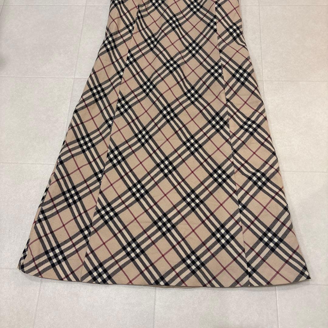 BURBERRY バーバリーブルーレーベル ノバチェックワンピース ノースリーブ