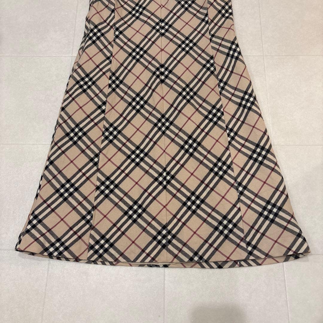 BURBERRY バーバリーブルーレーベル ノバチェックワンピース ノースリーブ