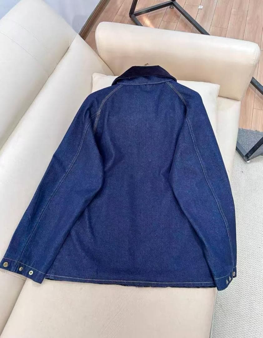 Barbour × Levi's ネイビー デニム カバーオール XSサイズ