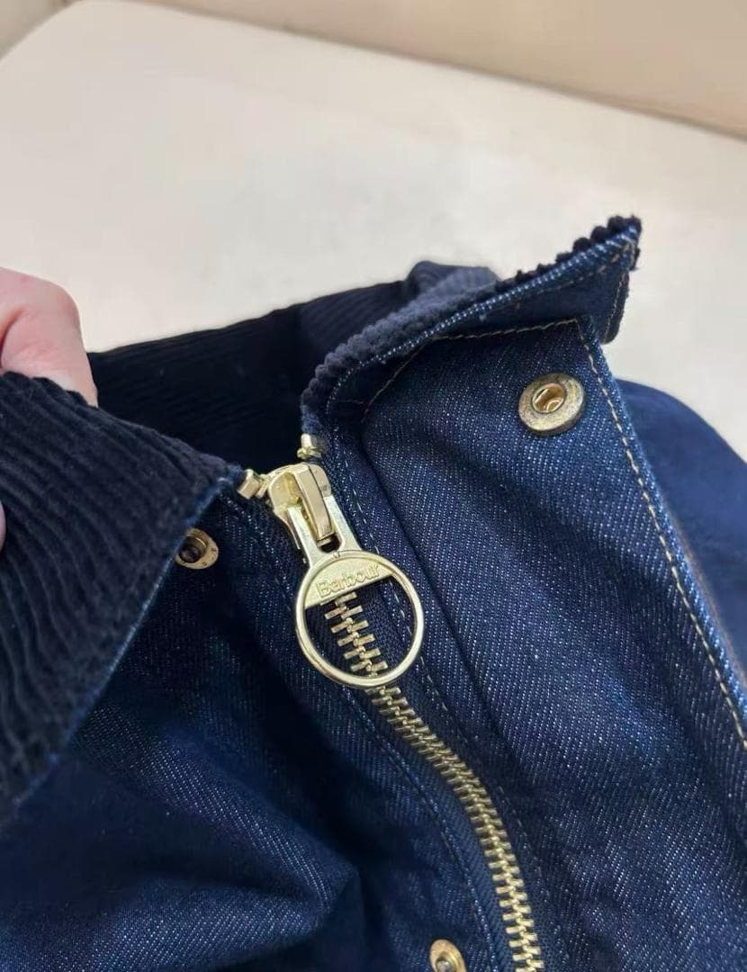 Barbour × Levi's ネイビー デニム カバーオール XSサイズ