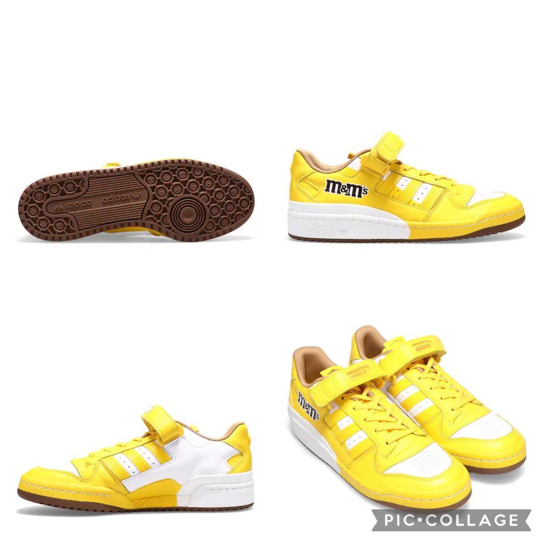 adidas FORUM 84 LOW M&M’S CREW 黄　28 ③