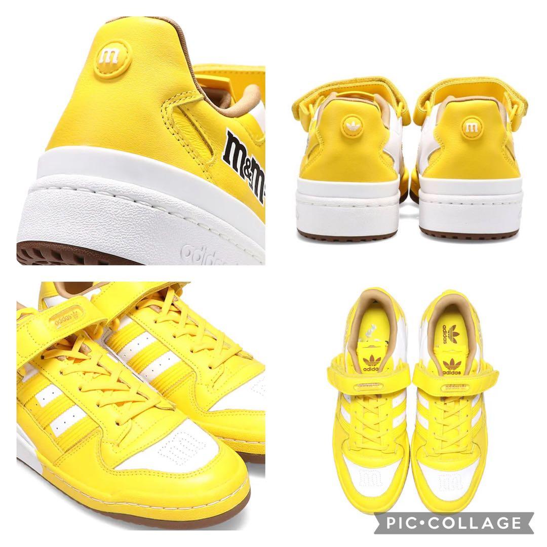 adidas FORUM 84 LOW M&M’S CREW 黄　28 ③