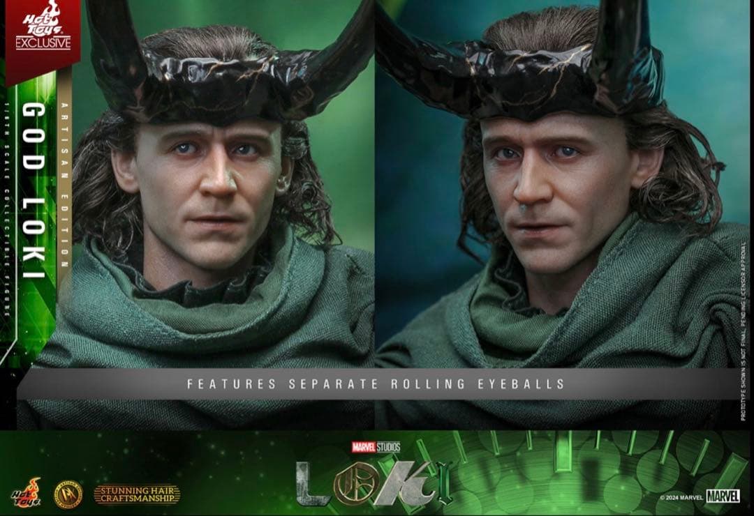 ロキ1/6スケールフィギュア　ゴッド・ロキ　アルチザン