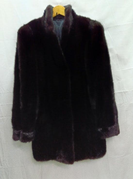 高級毛皮☆SAGA MINK/サガ ミンク☆毛皮 コート 13号