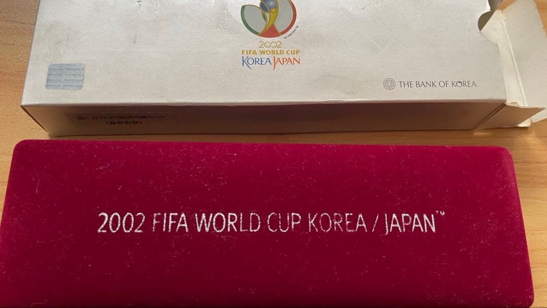 2002 FIFA WORLD CUP KOREA/JAPAN 銀貨4種セット