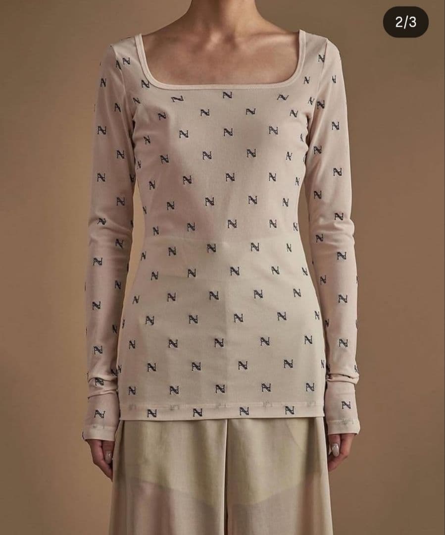 トップス HAENGNAE KISHIMEN LOGO TOPS