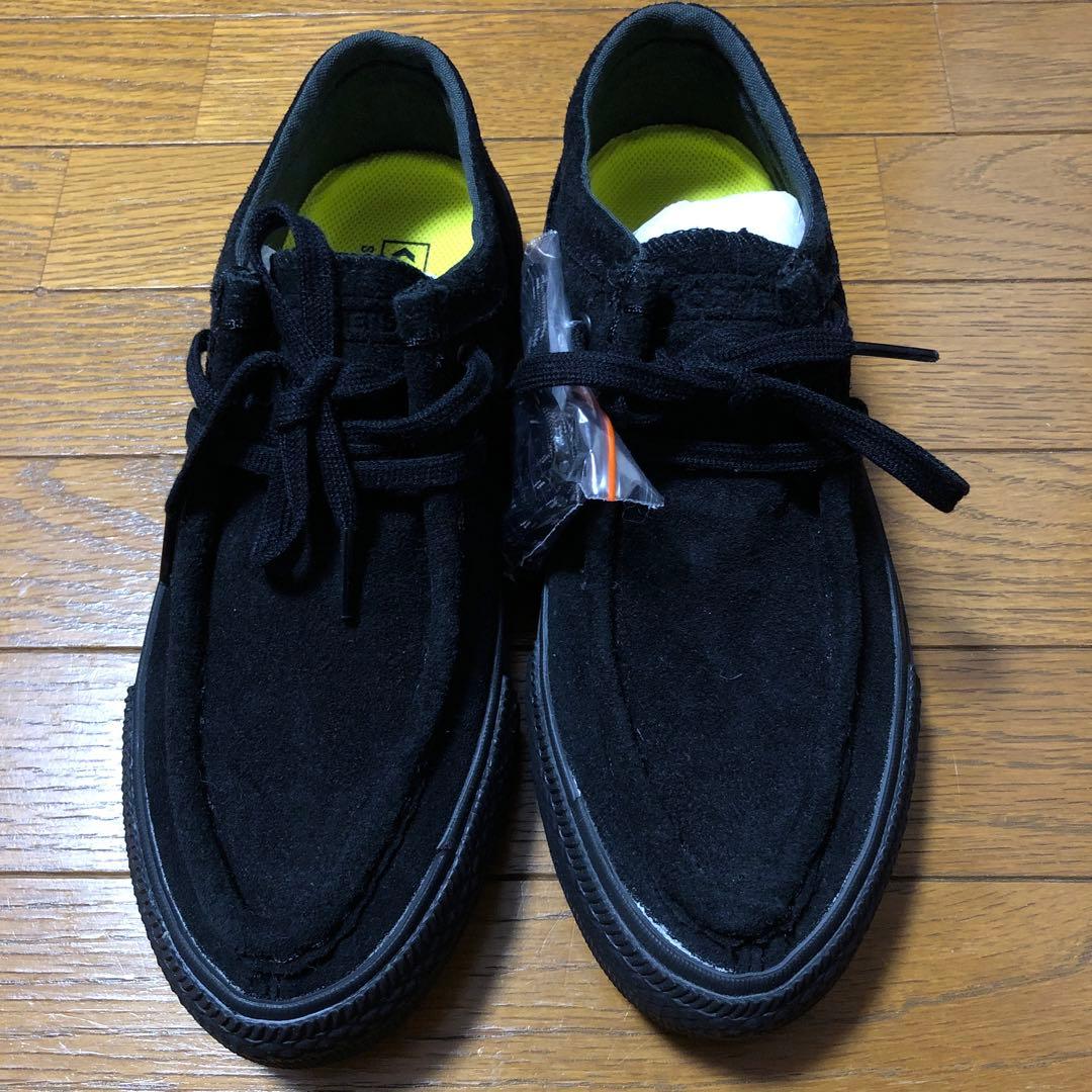 コンバース　モカシン　ブラック