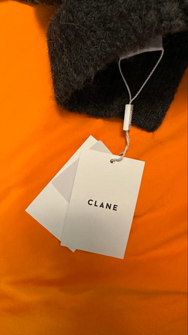 新品未使用★CLANE/クラネ/W FACE FRINGE KNIT VEST