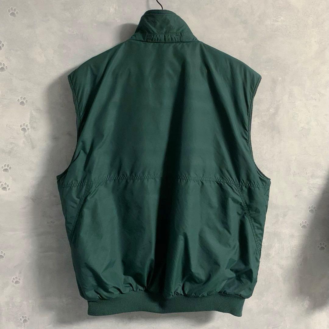 90's Patagonia パタゴニア シェルドシンチラベスト グリーン XL
