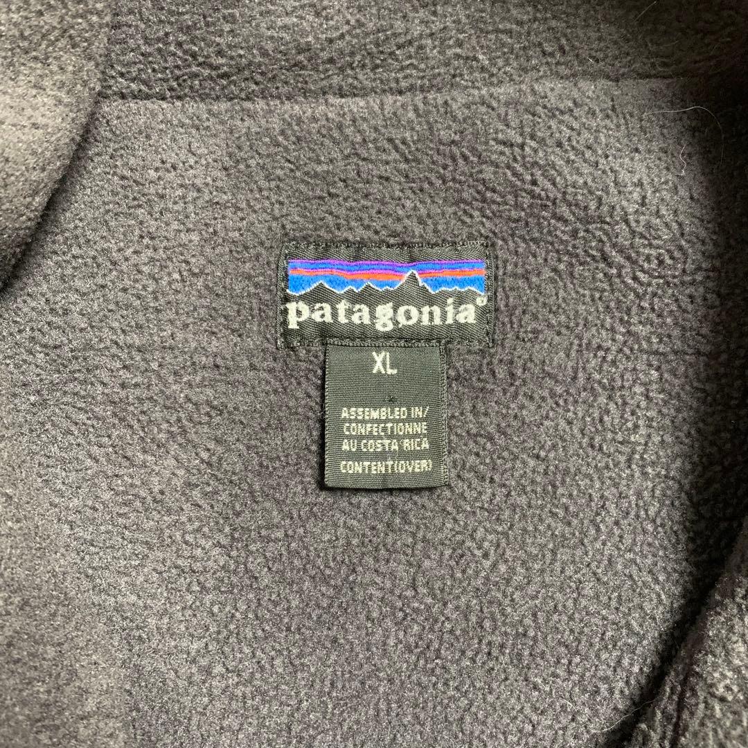 90's Patagonia パタゴニア シェルドシンチラベスト グリーン XL