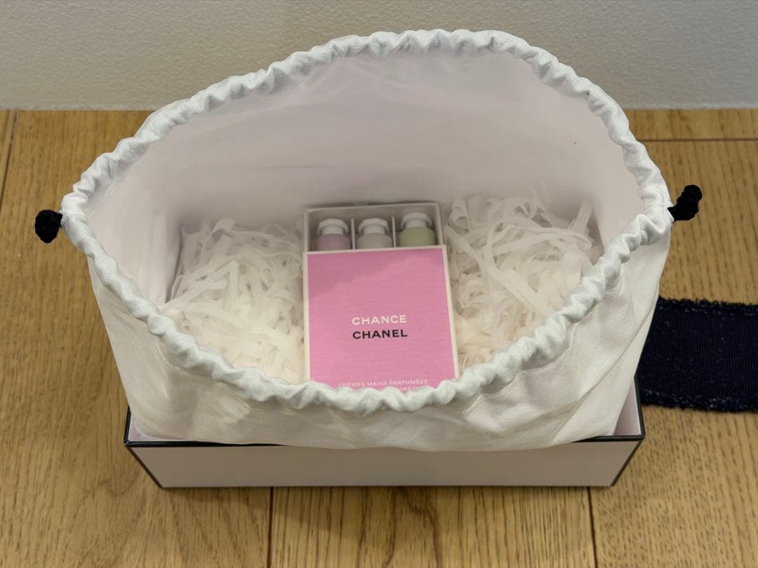 【新品 未使用】 CHANELチャンス クレーム マン ハンドクリーム3本セット