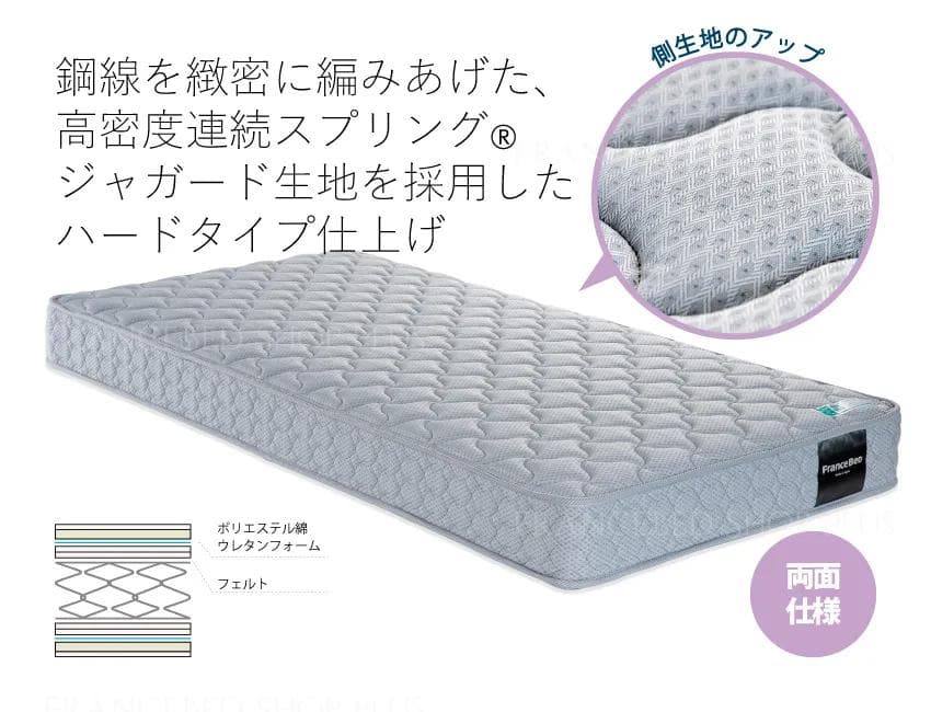 【frog☔︎】FranceBed　TW-010α　＋　MUJIベッド