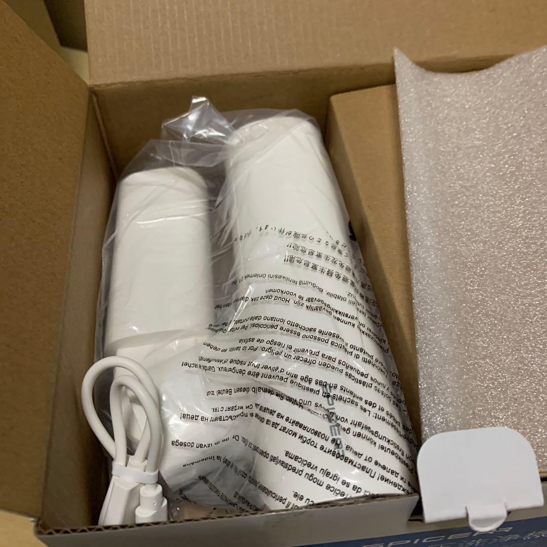 スパイサー ポケッタブル 高圧洗浄機 SWU-201 (WH)