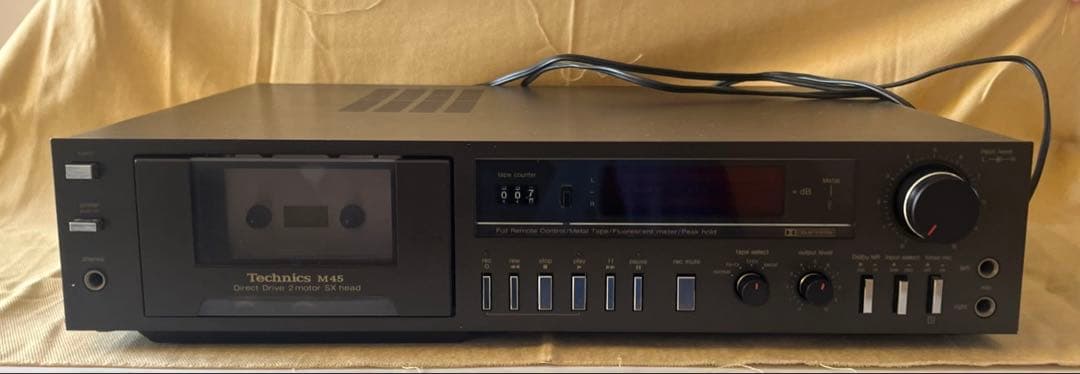 Technics テクニクス カセットデッキ 《 RS-M45 》ジャンク品