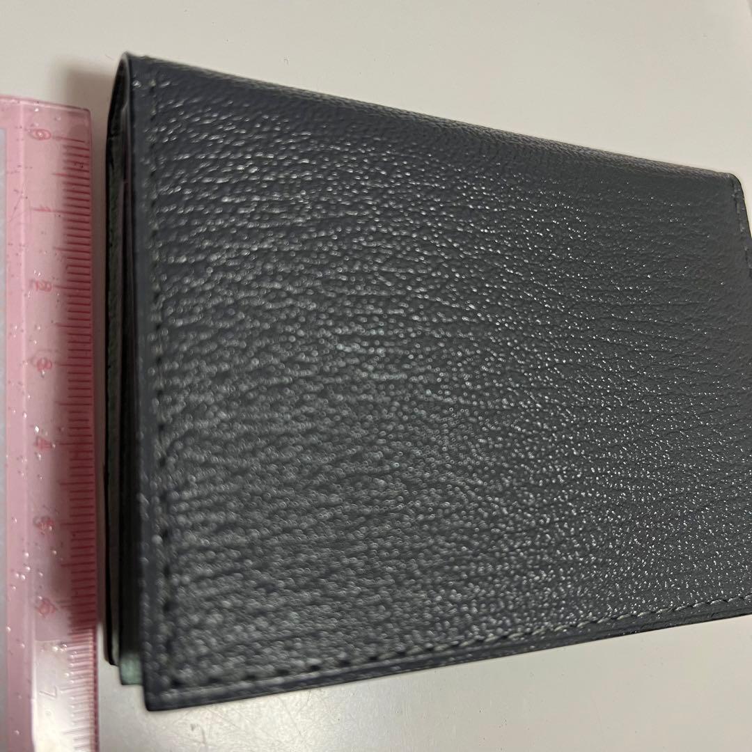 ネイビー　ミントグリーン ラルコバレーノ　レザー