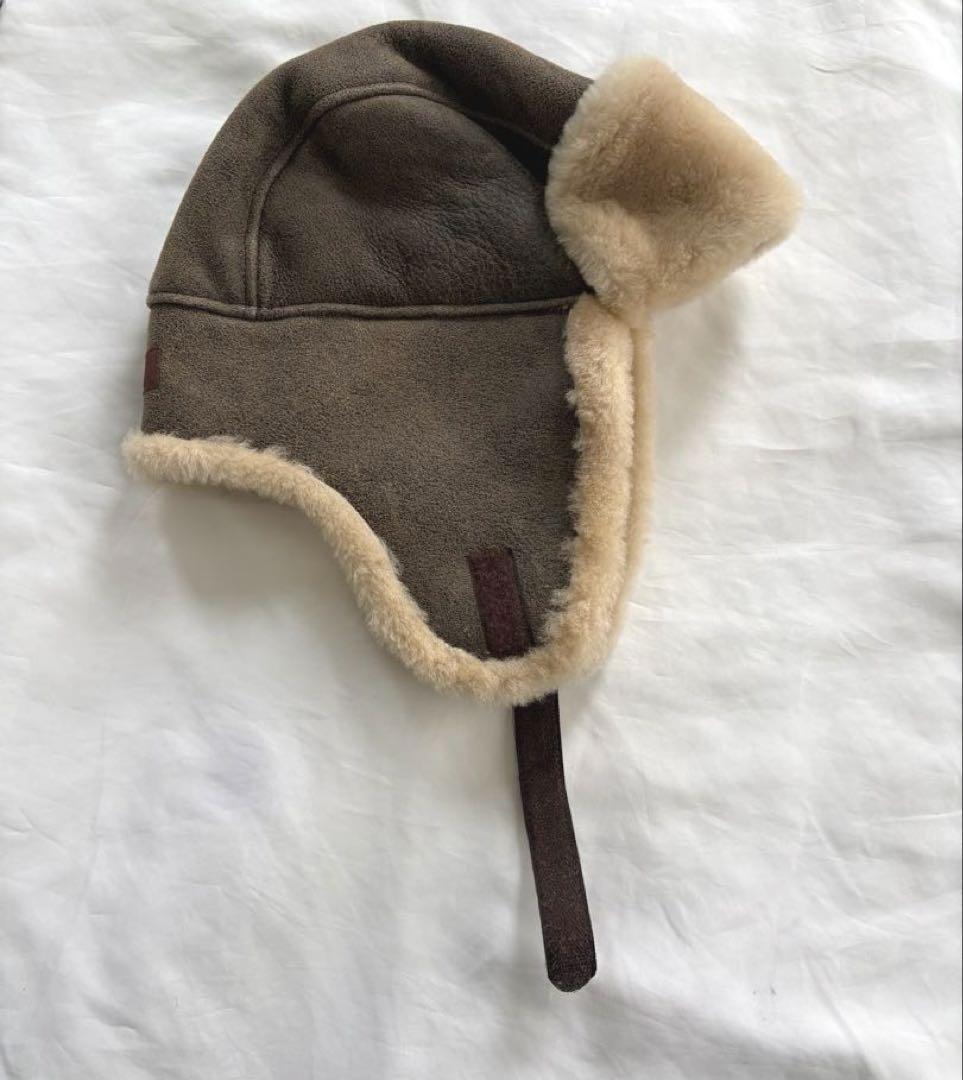 UGG merino フライトキャップ ボアキャップ 防寒 パイロットキャップ