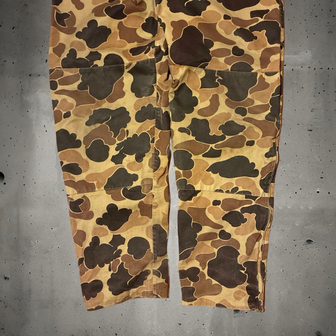 80s vintage ダックハンターカモ　Colombia USA製　着画