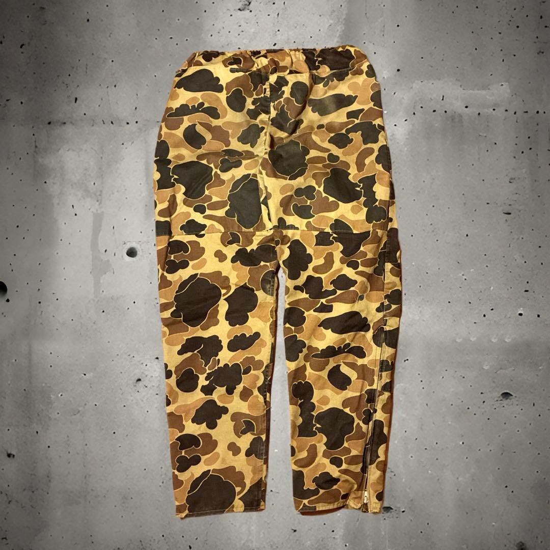 80s vintage ダックハンターカモ　Colombia USA製　着画