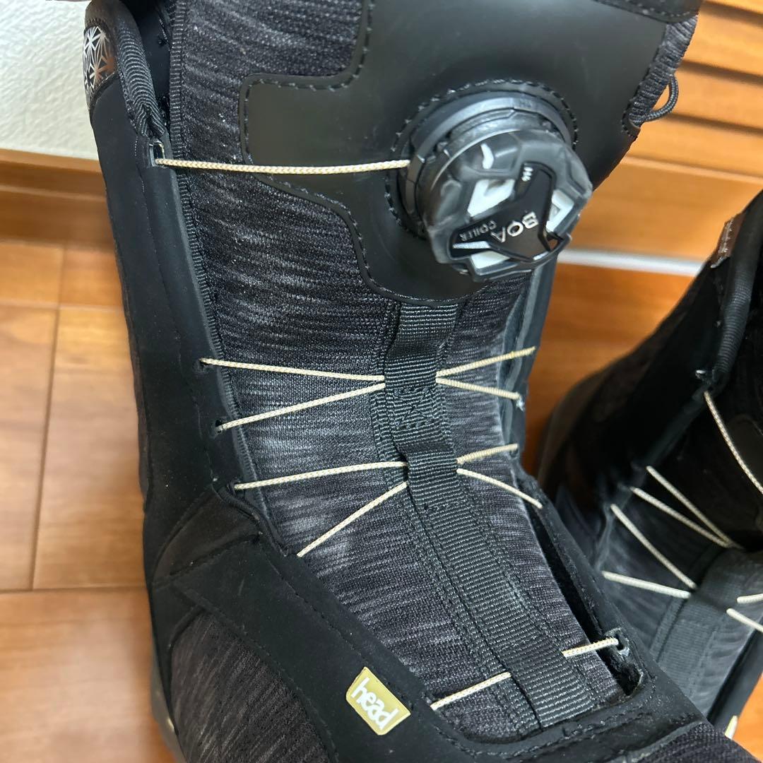Head 24.5 スノーボードブーツ ブラック BOAシステム