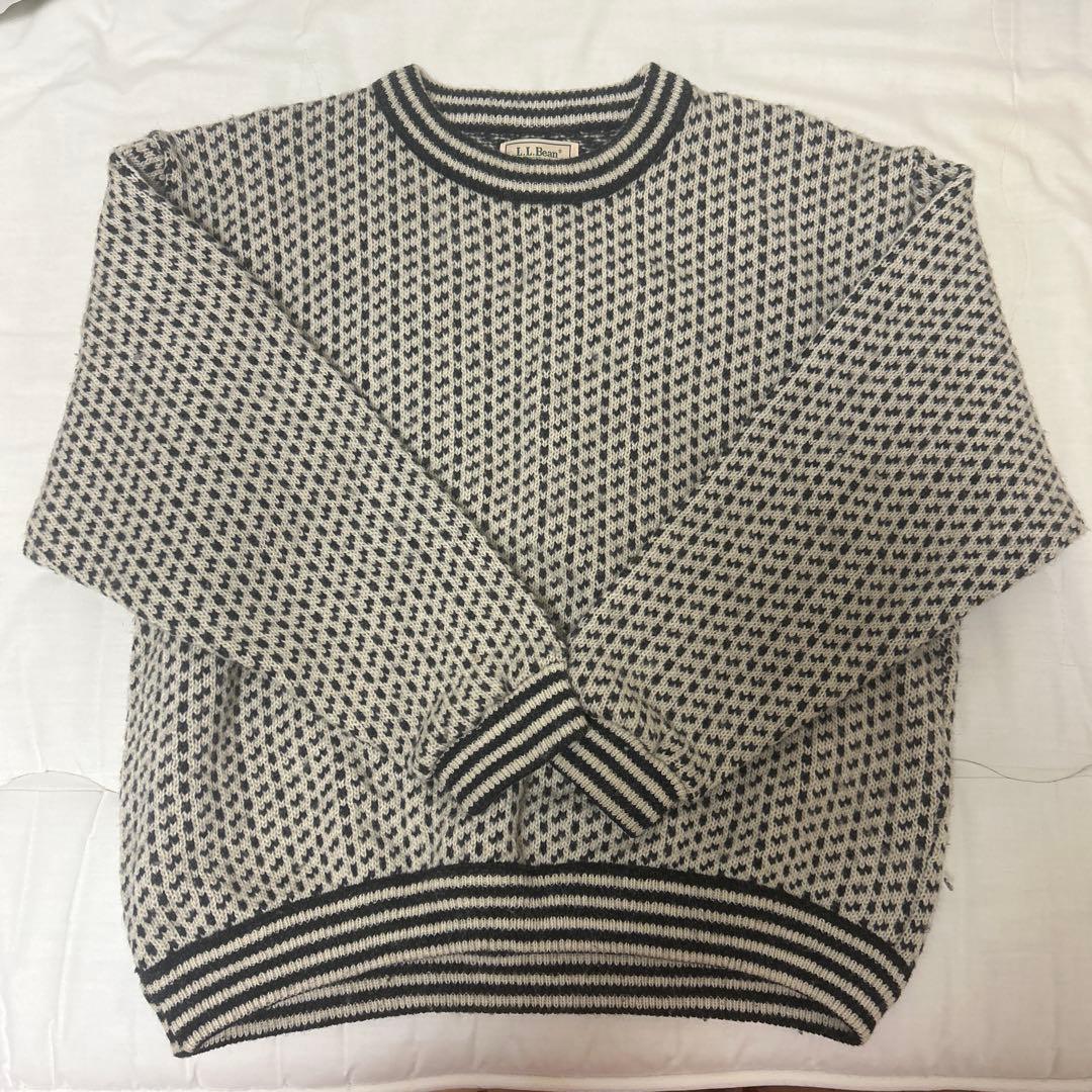 L.L.Bean ノルウェー製 ノルディックニット