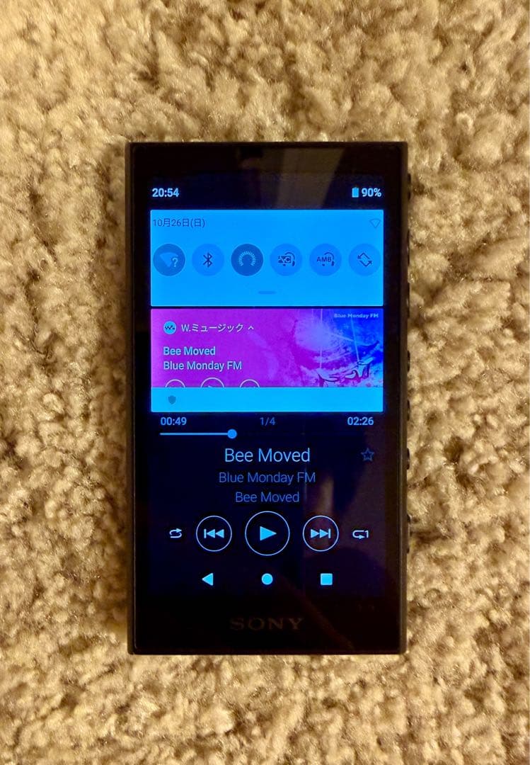 SONY デジタルオーディオプレーヤ NW-A105