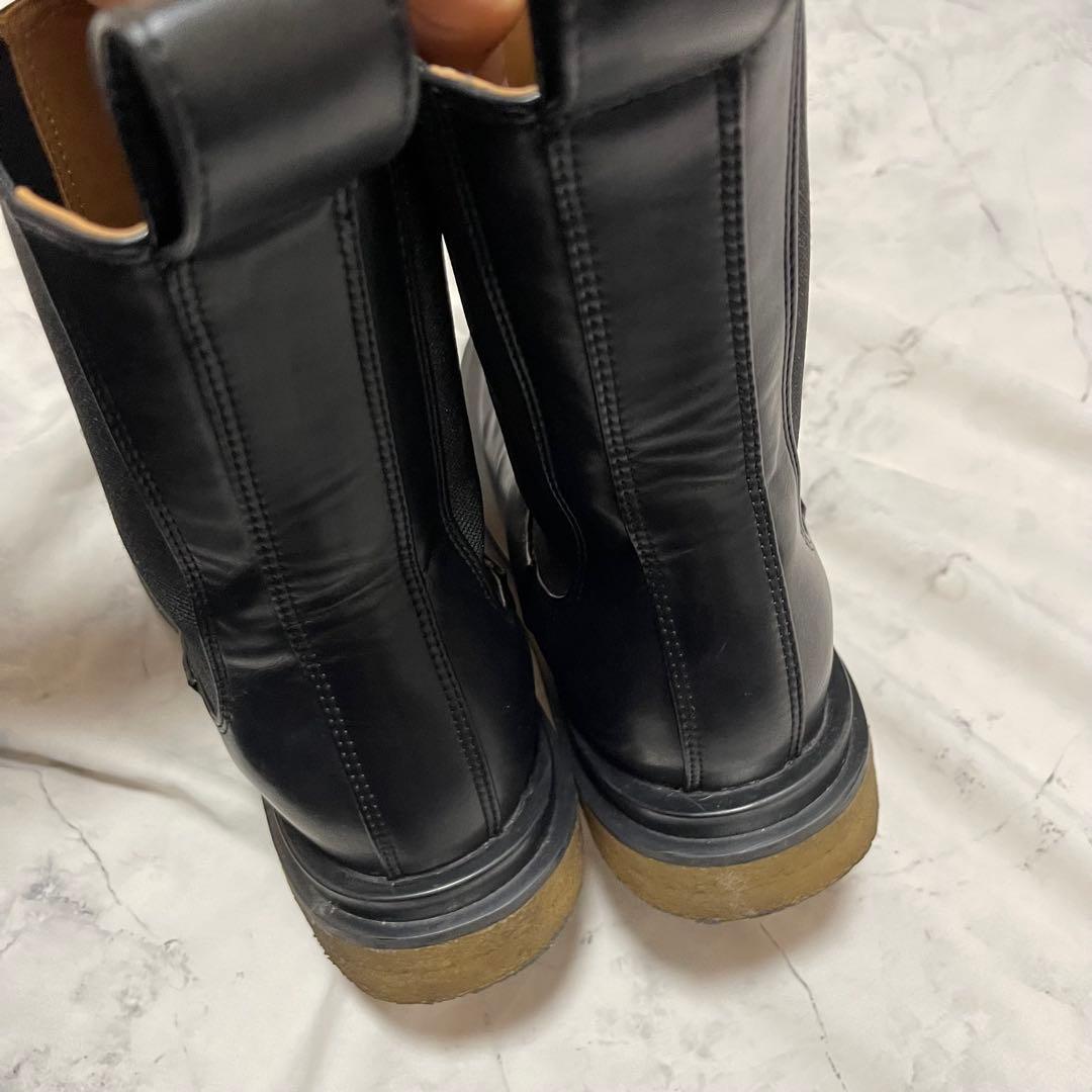 大人気 todayful レザー ミドルブーツ ブラック 36 22.5