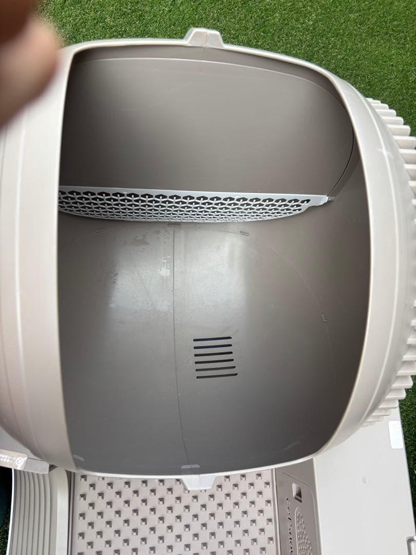 Pety 自動猫用トイレ ベージュ/ホワイト