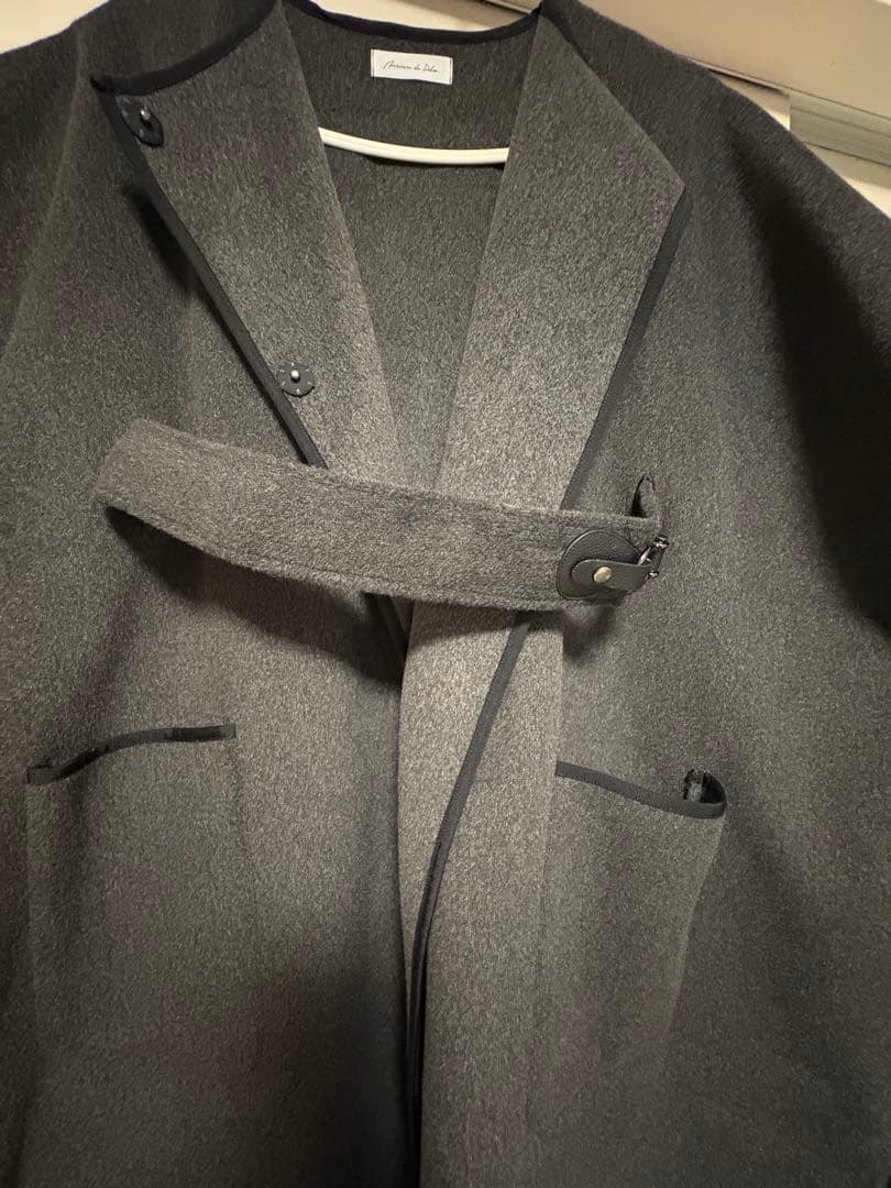 maison de Dolce. レェジェコート ウール風 ベスト ベルト付き