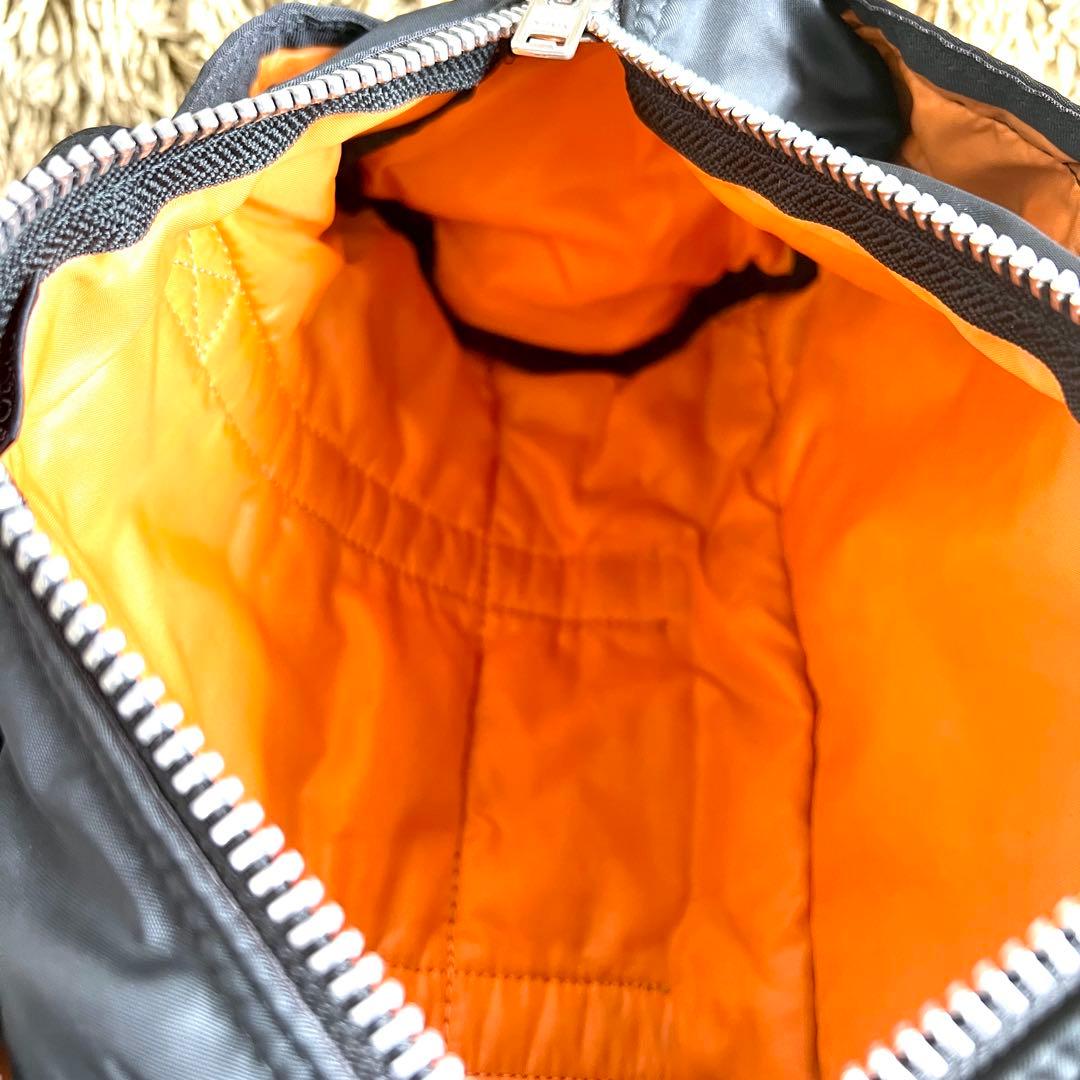 美品　PORTER　ポーター　ミニドラムバッグ　タンカー　黒　廃番