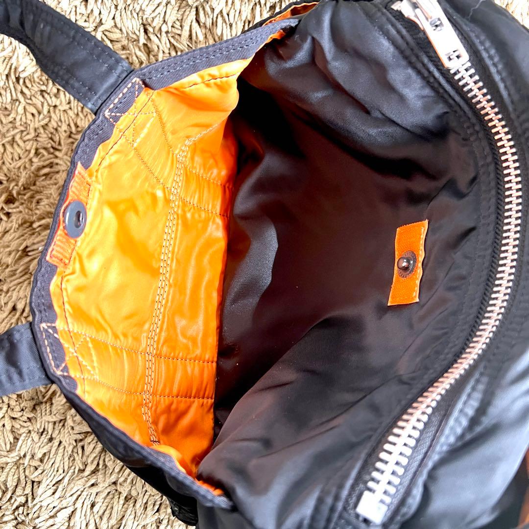 美品　PORTER　ポーター　ミニドラムバッグ　タンカー　黒　廃番