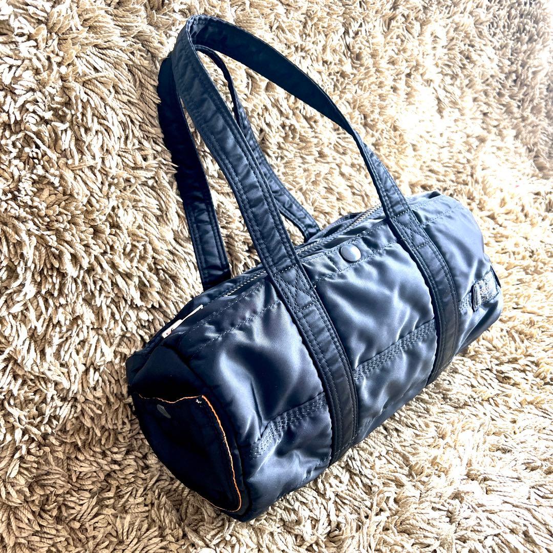 美品　PORTER　ポーター　ミニドラムバッグ　タンカー　黒　廃番