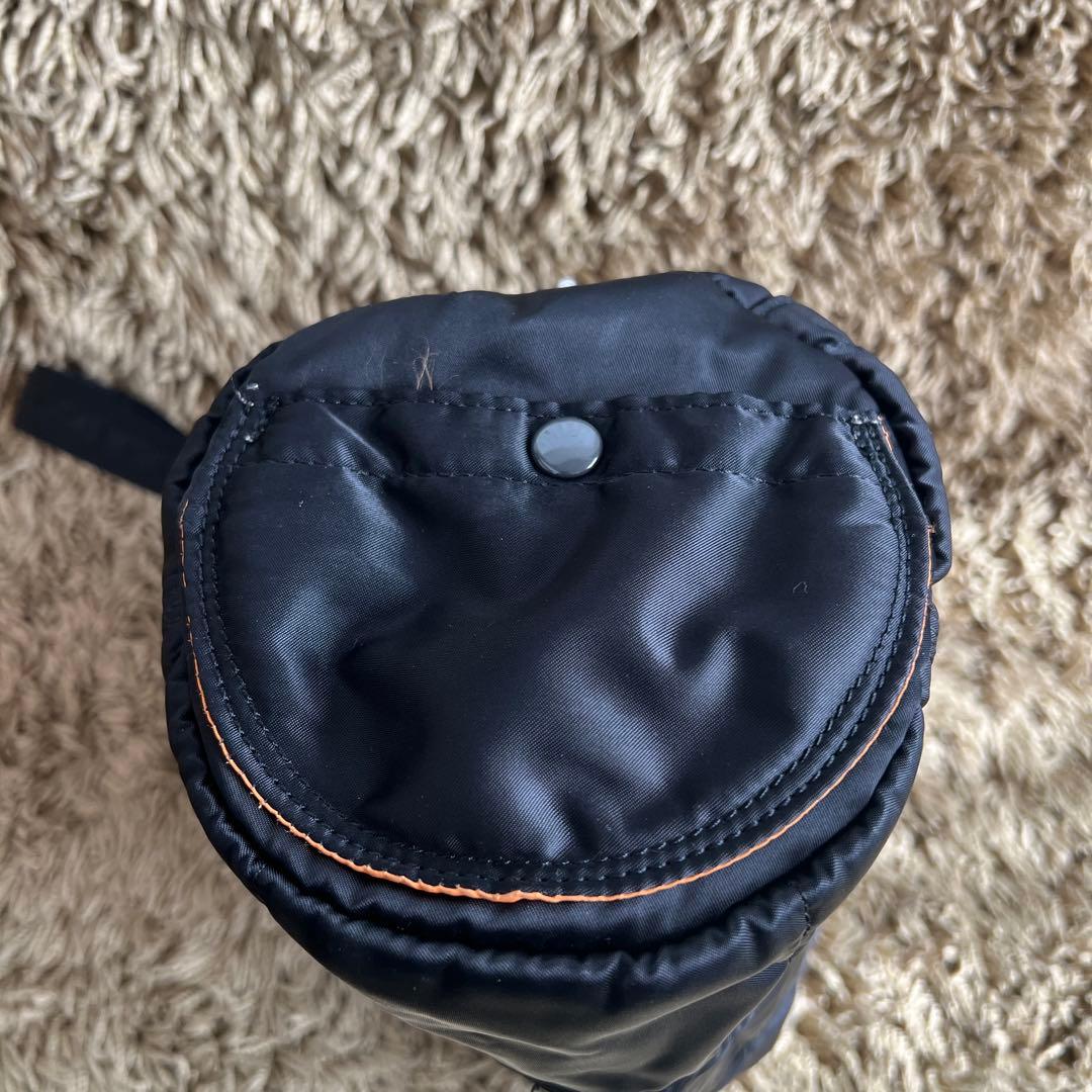 美品　PORTER　ポーター　ミニドラムバッグ　タンカー　黒　廃番