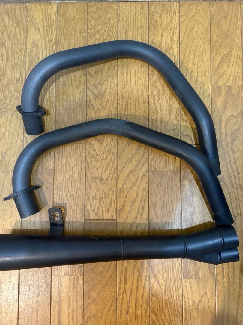 ねこ太郎ホーク用 極 サイドクロス管 (メガホン) CB250T