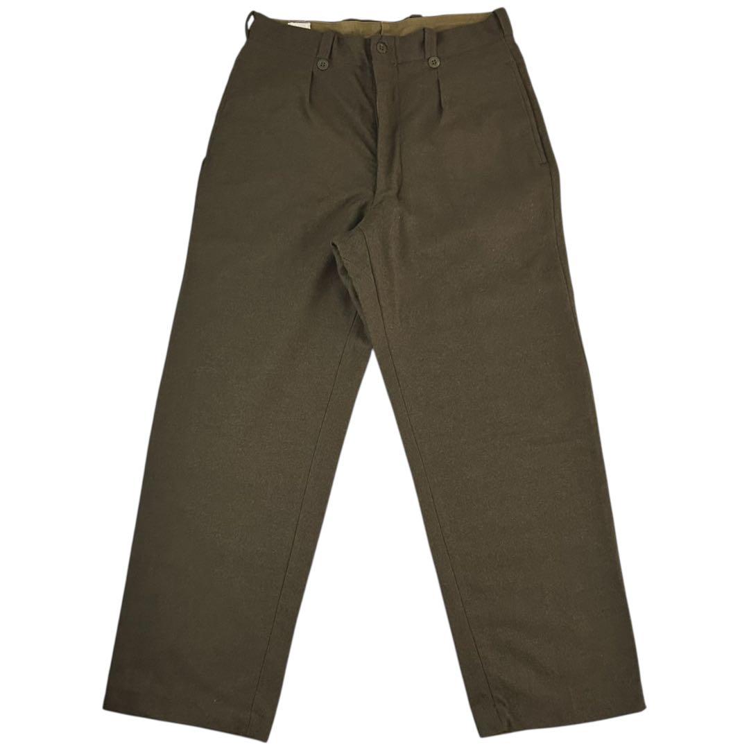 じ*ん様 デッドストック 50s 60s M52 フランス軍 ウール トラウザー