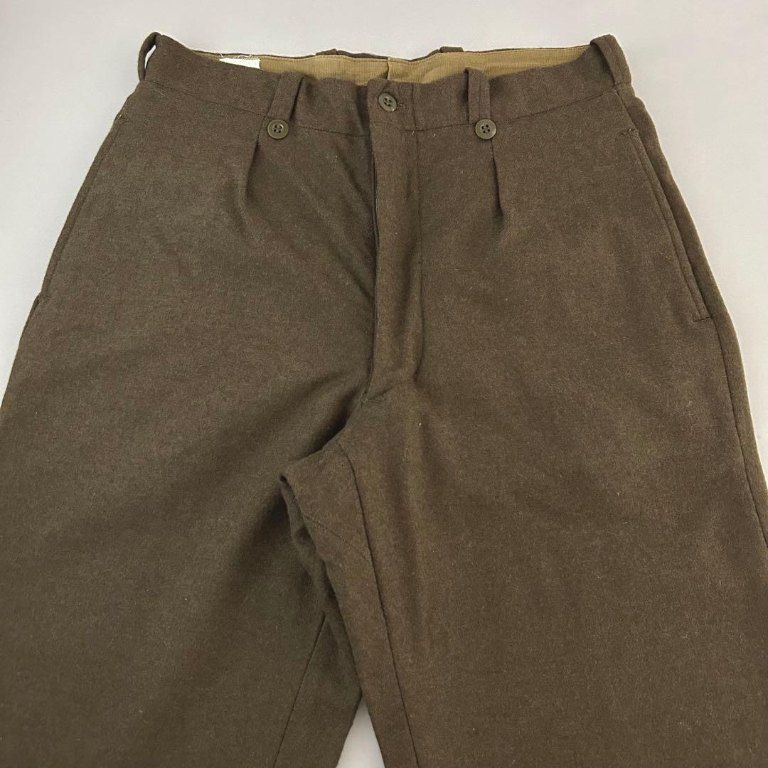 じ*ん様 デッドストック 50s 60s M52 フランス軍 ウール トラウザー