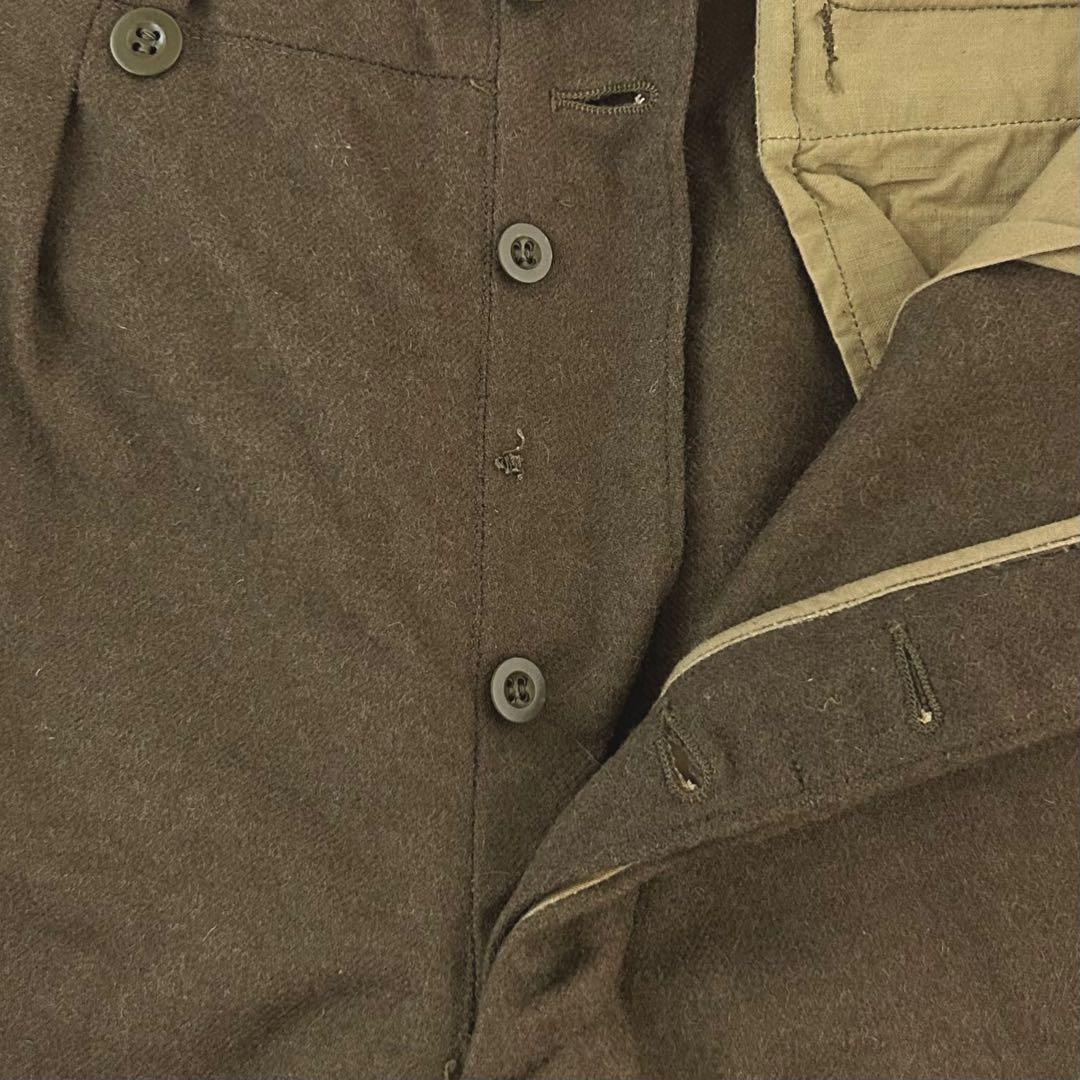じ*ん様 デッドストック 50s 60s M52 フランス軍 ウール トラウザー