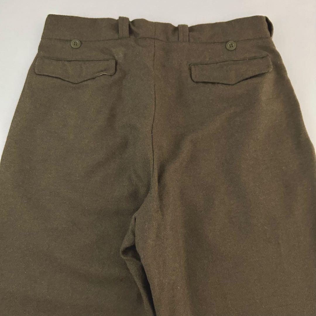 じ*ん様 デッドストック 50s 60s M52 フランス軍 ウール トラウザー